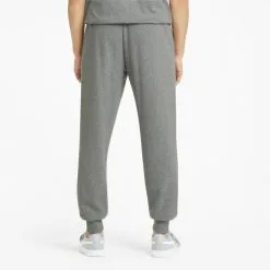 Pantalones Deportivos Essentials Logo Hombre PUMA Gris -tienda de equipos de fitness pantalones deportivos essentials logo hombre puma gris 7