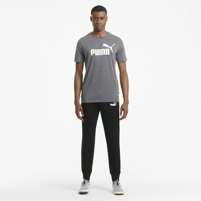 Pantalones Deportivos Essentials Logo Hombre PUMA Negro 6 Pantalones Deportivos Essentials Logo Hombre PUMA Negro - Imagen 4
