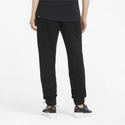 Pantalones Mujer PUMA Essentials+ Embroidery Negro -tienda de equipos de fitness pantalones mujer puma essentials embroidery negro 2