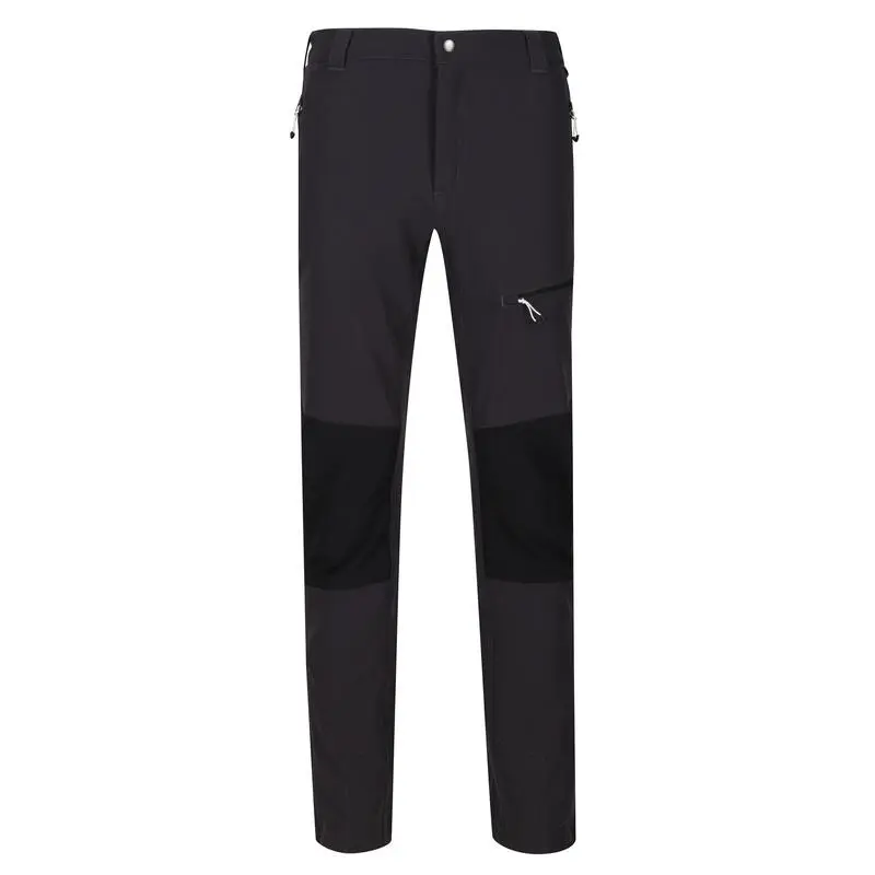 Regatta Pantalones Questra III Para Hombre Ceniza, Negro 3 Regatta Pantalones Questra III Para Hombre Ceniza, Negro