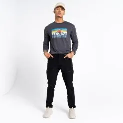 Dare 2b Pantalones Tuned In II Multibolsillos De Senderismo Para Hombre Negro -tienda de equipos de fitness pantalones tuned in ii multibolsillos de senderismo para hombre negro 3