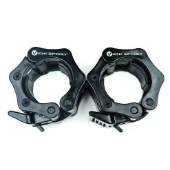 Par De Cierres Con Bloqueo Para Barra Olímpica Viok Sport