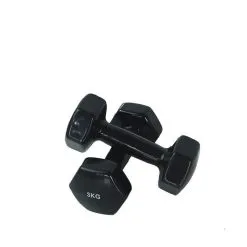 Par De Mancuernas De Colores 3kg Viok Sport -tienda de equipos de fitness par de mancuernas de colores 3kg viok sport 1