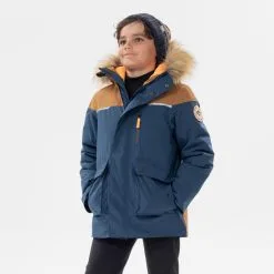 Parka De Montaña Y Nieve Niños 7 A 15 Años Quechua SH500 Ultra-Warm Negro -tienda de equipos de fitness parka de montaa y nieve nios 7 a 15 aos quechua sh500 ultra warm azul