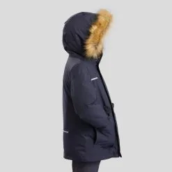 Parka De Montaña Y Nieve Niños 7 A 15 Años Quechua SH500 Ultra-Warm Negro -tienda de equipos de fitness parka de montaa y nieve nios 7 a 15 aos quechua sh500 ultra warm negro 1
