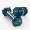 Domyos Pesas 2 X 0,5 Kg De Vinilo Fitness Gimnasia En Casa Pilates Nyamba Azul -tienda de equipos de fitness pesas 2 x 05 kg de vinilo fitness gimnasia en casa pilates nyamba azul