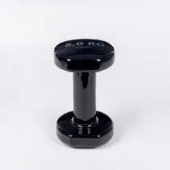 Domyos Pesas 2 X 5Kg De Vinilo Fitness Gimnasia En Casa Pilates Nyamba Negro -tienda de equipos de fitness pesas 2 x 5kg de vinilo fitness gimnasia en casa pilates nyamba negro 1