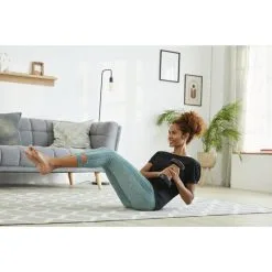 Domyos Pesas 2 X 5Kg De Vinilo Fitness Gimnasia En Casa Pilates Nyamba Negro -tienda de equipos de fitness pesas 2 x 5kg de vinilo fitness gimnasia en casa pilates nyamba negro 2