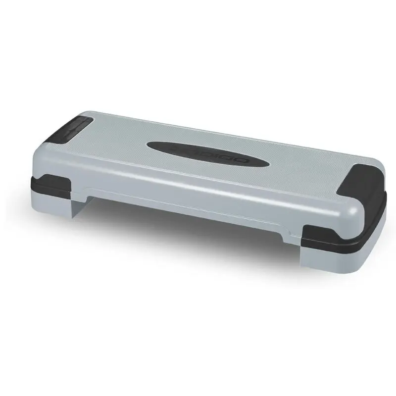 INDIGO SPORTS Plataforma STEP INDIGO 3 Niveles 80*31*10/15/20 Cm Gris-Negro 4 INDIGO SPORTS Plataforma STEP INDIGO 3 Niveles 80*31*10/15/20 Cm Gris-Negro - Imagen 2