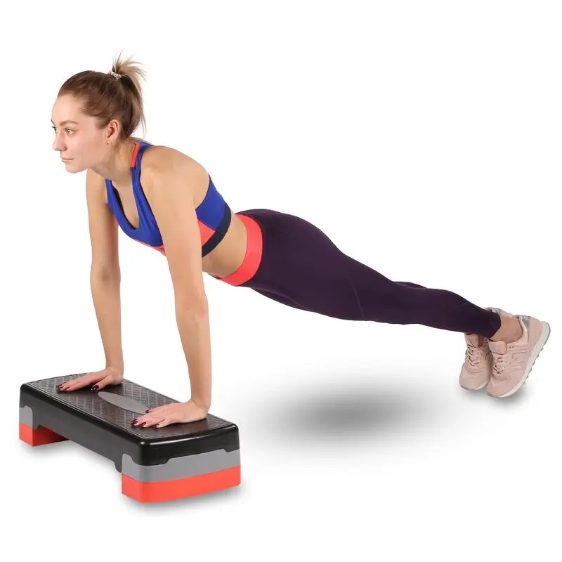 INDIGO SPORTS Plataforma STEP INDIGO 3 Niveles 80*31*10/15/20 Cm Gris-Negro 5 INDIGO SPORTS Plataforma STEP INDIGO 3 Niveles 80*31*10/15/20 Cm Gris-Negro - Imagen 3