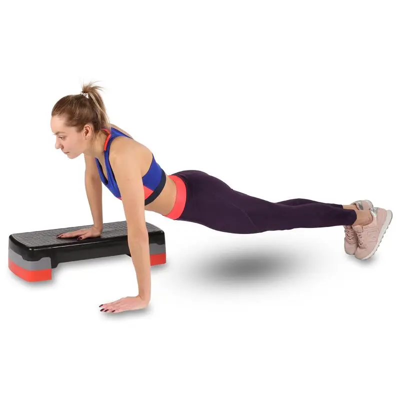 INDIGO SPORTS Plataforma STEP INDIGO 3 Niveles 80*31*10/15/20 Cm Gris-Negro 6 INDIGO SPORTS Plataforma STEP INDIGO 3 Niveles 80*31*10/15/20 Cm Gris-Negro - Imagen 4