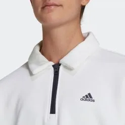 ADIDAS Polo Essentials Pinstripe Block Fleece Rugby -tienda de equipos de fitness polo essentials pinstripe block fleece rugby 4
