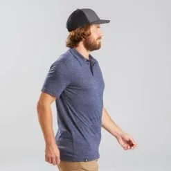 Polo Manga Corta Montaña Y Trekking Viaje Forclaz 500 Hombre Lana Merina Azul 9 Polo Manga Corta Montaña Y Trekking Viaje Forclaz 500 Hombre Lana Merina Azul -tienda de equipos de fitness polo manga corta montaa y trekking viaje forclaz 500 hombre lana merina azul 2