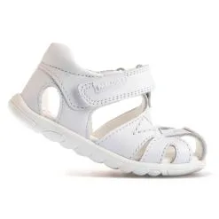 Sandalias De Marcha Deportiva De Piel De Bebés PABLOSKY En Blanco -tienda de equipos de fitness sandalias de marcha deportiva de piel de bebes pablosky en blanco 4