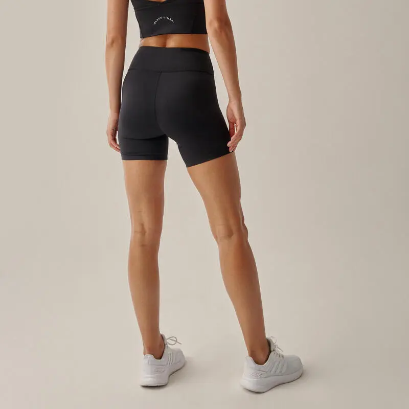 Short Deportivo Ica Biker De Mujer Black Limba 4 Short Deportivo Ica Biker De Mujer Black Limba - Imagen 2