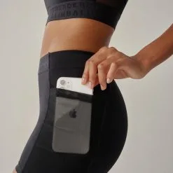 Short Deportivo Simone Clásico De Mujer Black Limba -tienda de equipos de fitness short deportivo simone clasico de mujer black limba 2