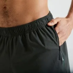 Short Fitness Pantalón Corto Chándal Con Bolsillo Hombre Domyos FST 120 Verde -tienda de equipos de fitness short fitness pantalon corto chandal con bolsillo hombre domyos fst 120 verde 2