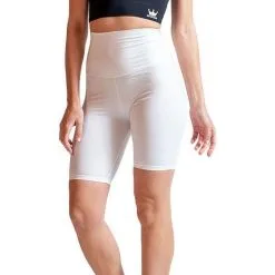 Short Deportivo, Natura Anaissa -tienda de equipos de fitness short mujer blanco prendas con tecnologia