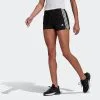 Short Pantalón Corto Fitness Mujer Adidas 3 Rayas Negro