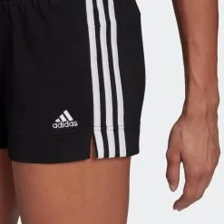 Short Pantalón Corto Fitness Mujer Adidas 3 Rayas Negro -tienda de equipos de fitness short pantalon corto fitness mujer adidas 3 rayas negro 3