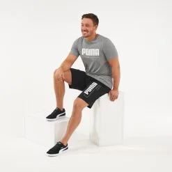 SHORT PUMA FITNESS ALGODÓN NEGRO - HOMBRE 9 SHORT PUMA FITNESS ALGODÓN NEGRO - HOMBRE -tienda de equipos de fitness short puma fitness algodon negro hombre 2