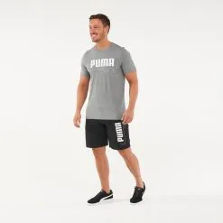 SHORT PUMA FITNESS ALGODÓN NEGRO - HOMBRE