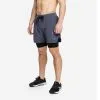 PICSIL Shorts Con Malla Compresión 2 En 1 Hombre Premium 0.1 - L - Gris