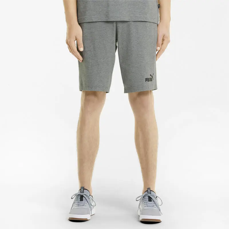Shorts De Punto Essentials Hombre PUMA Gris 4 Shorts De Punto Essentials Hombre PUMA Gris - Imagen 2