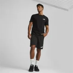 Shorts De Punto Essentials Hombre PUMA Negro 12 Shorts De Punto Essentials Hombre PUMA Negro -tienda de equipos de fitness shorts de punto essentials hombre puma negro 4
