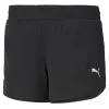 Shorts De Tejido Plano Active Mujer PUMA Negro -tienda de equipos de fitness shorts de tejido plano active mujer puma negro