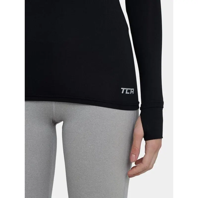 TCA Stamina Camiseta De Manga Larga Con Bolsillo Con Cremallera Para Mujer 5 TCA Stamina Camiseta De Manga Larga Con Bolsillo Con Cremallera Para Mujer - Imagen 3