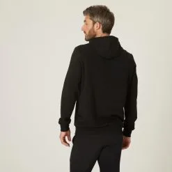 Sudadera Chaqueta Fitness Con Capucha Hombre Domyos 100 Negro 9 Sudadera Chaqueta Fitness Con Capucha Hombre Domyos 100 Negro -tienda de equipos de fitness sudadera chaqueta fitness con capucha hombre domyos 100 negro 2