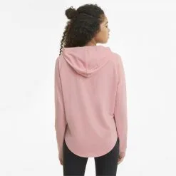 Sudadera Con Capucha Active Mujer PUMA Rosa Claro -tienda de equipos de fitness sudadera con capucha active mujer puma rosa claro 2