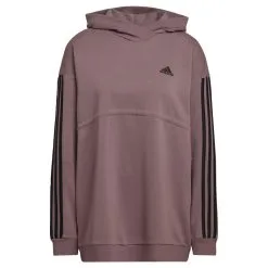 ADIDAS Sudadera Con Capucha Essentials Cotton 3 Bandas (Premamá) -tienda de equipos de fitness sudadera con capucha essentials cotton 3 bandas premama 1