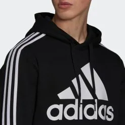 ADIDAS Sudadera Con Capucha Essentials Fleece Logo 3 Bandas 11 ADIDAS Sudadera Con Capucha Essentials Fleece Logo 3 Bandas -tienda de equipos de fitness sudadera con capucha essentials fleece logo 3 bandas 4