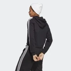 ADIDAS Sudadera Con Capucha Essentials French Terry Crop 3 Bandas 10 ADIDAS Sudadera Con Capucha Essentials French Terry Crop 3 Bandas -tienda de equipos de fitness sudadera con capucha essentials french terry crop 3 bandas 3