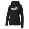 Sudadera Con Capucha Mujer PUMA Essentials Logo Negro -tienda de equipos de fitness sudadera con capucha mujer puma essentials logo negro