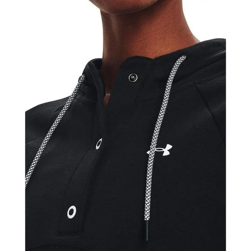 Under Armour Sudadera Con Capucha - Rival Fleece Mesh - Mujeres - (Negro) - Small 4 Under Armour Sudadera Con Capucha - Rival Fleece Mesh - Mujeres - (Negro) - Small - Imagen 2