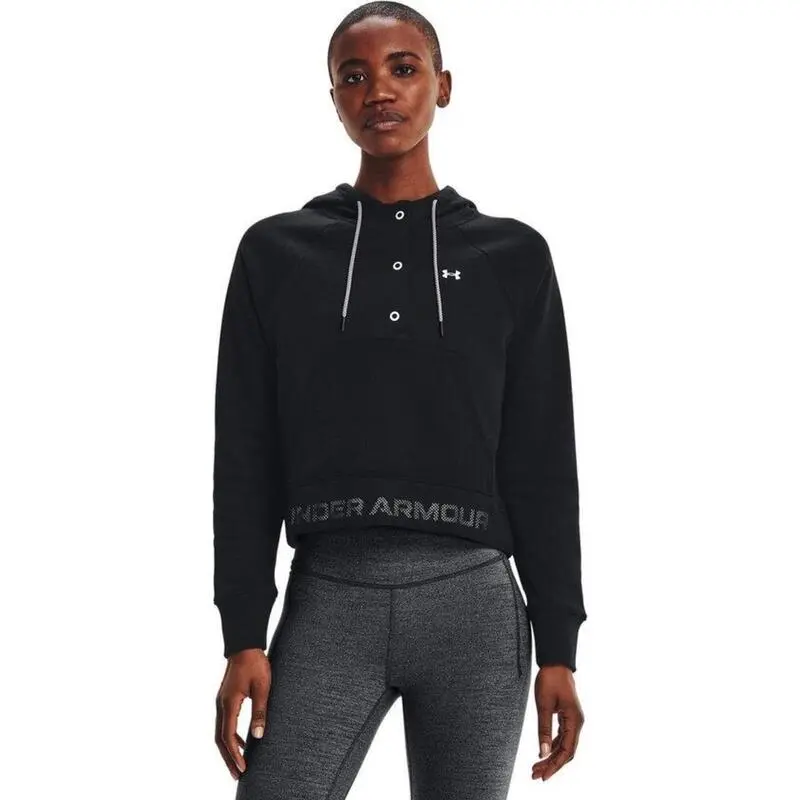 Under Armour Sudadera Con Capucha - Rival Fleece Mesh - Mujeres - (Negro) - Small 3 Under Armour Sudadera Con Capucha - Rival Fleece Mesh - Mujeres - (Negro) - Small