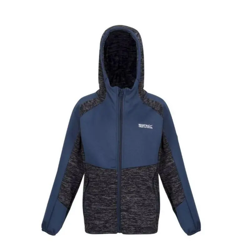 Regatta Sudadera Con Cremallera Dissolver VI Jaspeada De Polar Para Niños/Niñas Negro, 8 Regatta Sudadera Con Cremallera Dissolver VI Jaspeada De Polar Para Niños/Niñas Negro, - Imagen 6