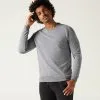Sudadera Fitness Cuello Redondo Hombre Domyos Gris -tienda de equipos de fitness sudadera fitness cuello redondo hombre domyos gris