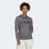 Sudadera Fitness Soft Training Adidas Mujer Gris Capucha -tienda de equipos de fitness sudadera fitness soft training adidas mujer gris capucha