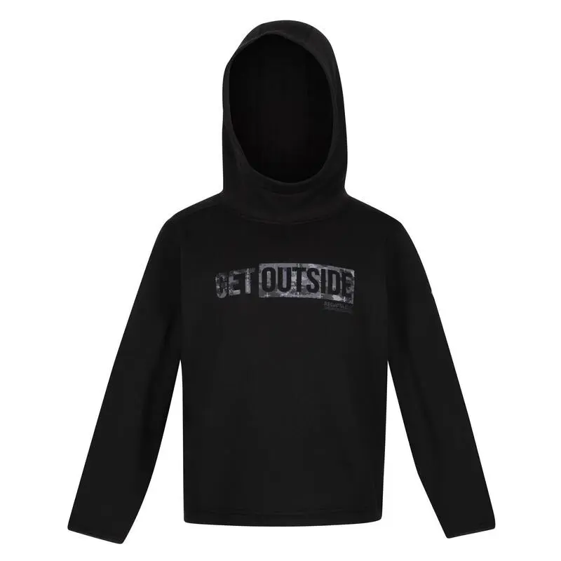 Regatta Sudadera Highton Get Outside De Elasticidad Extol Para Niños/Niñas Negro 3 Regatta Sudadera Highton Get Outside De Elasticidad Extol Para Niños/Niñas Negro