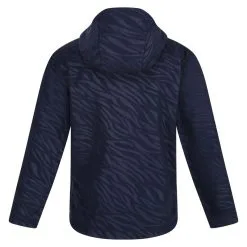 Regatta Sudadera Kalina Estampado De Cebra De Polar Para Niños/Niñas Marino -tienda de equipos de fitness sudadera kalina estampado de cebra de polar para niosnias marino 1