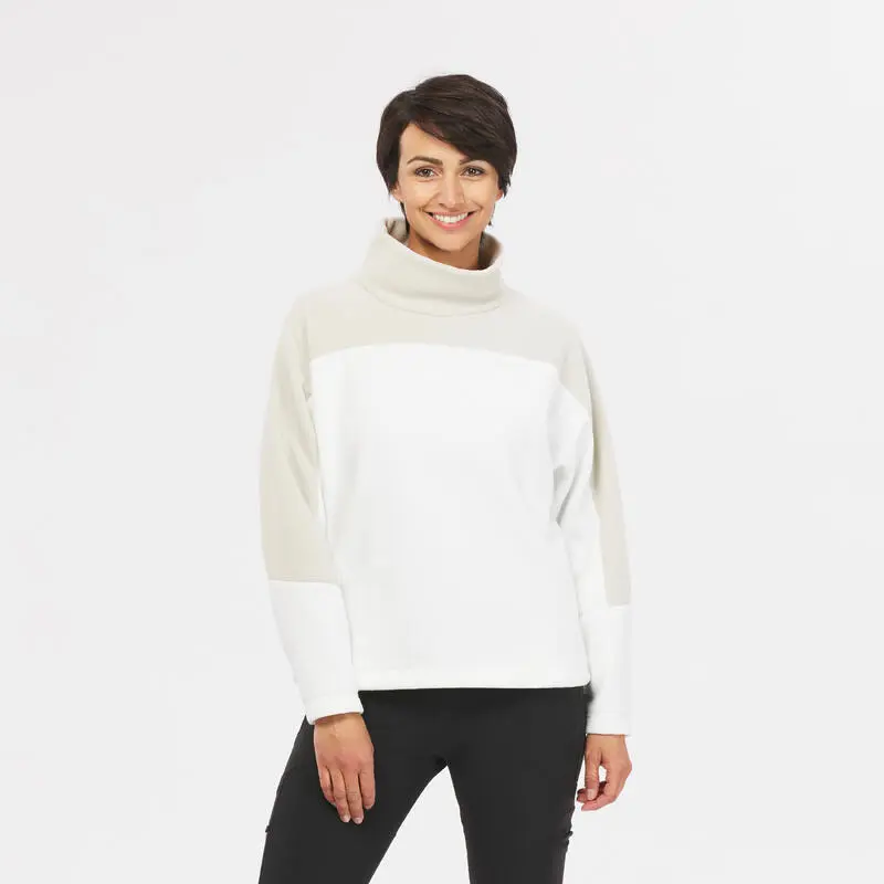 Sudadera Polar De Montaña Y Nieve Mujer Quechua SH100 X-Warm Azul 8 Sudadera Polar De Montaña Y Nieve Mujer Quechua SH100 X-Warm Azul - Imagen 6