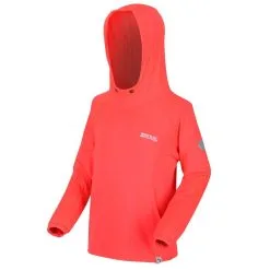 Regatta Sudadera Polar Eugina Con Capucha Para Niños Niñas Coral Fuego -tienda de equipos de fitness sudadera polar eugina con capucha para nios nias coral fuego 2