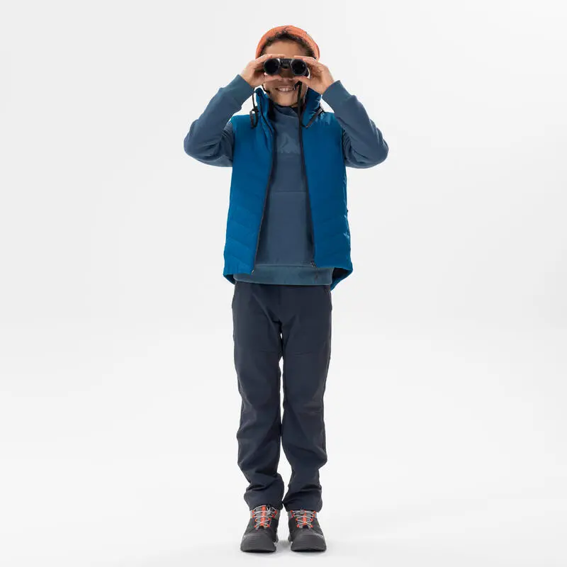 Quechua Sudadera Polar Senderismo Gris Oscuro - Niños 7-15 Años 7 Quechua Sudadera Polar Senderismo Gris Oscuro - Niños 7-15 Años - Imagen 5