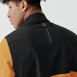 Kalenji Sudadera Running Hombre Manga Larga Cálida Warm 500 Ocre -tienda de equipos de fitness sudadera running hombre manga larga calida warm 500 ocre 3