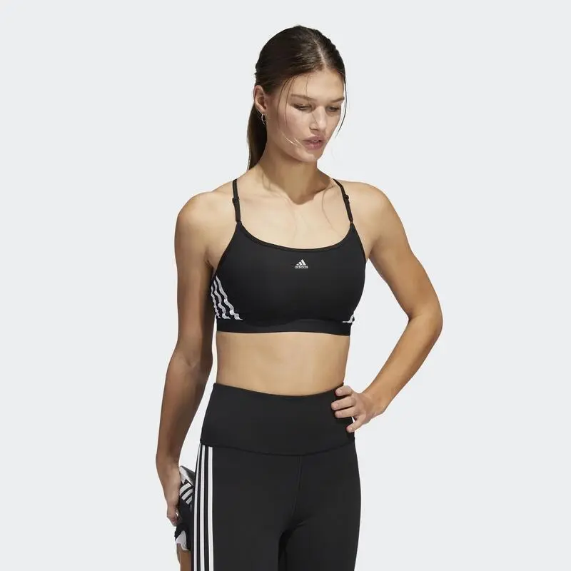 Sujetador Adidas Aeroreact Training Light-Support 3 Bandas 8 Sujetador Adidas Aeroreact Training Light-Support 3 Bandas - Imagen 6