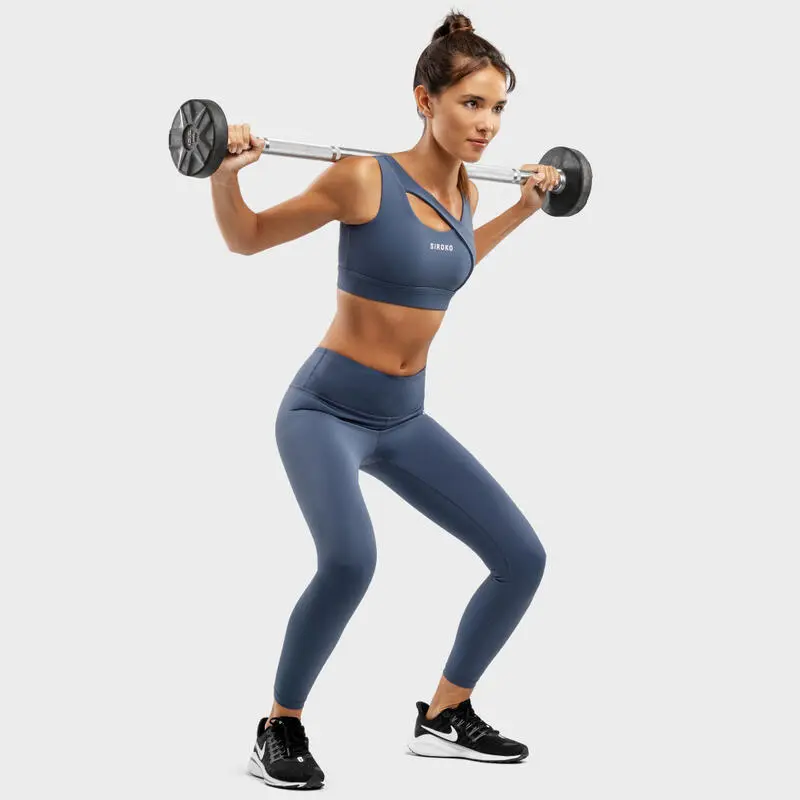 Siroko Sujetador Deportivo Alto Impacto Cross Blue 6 Siroko Sujetador Deportivo Alto Impacto Cross Blue - Imagen 4